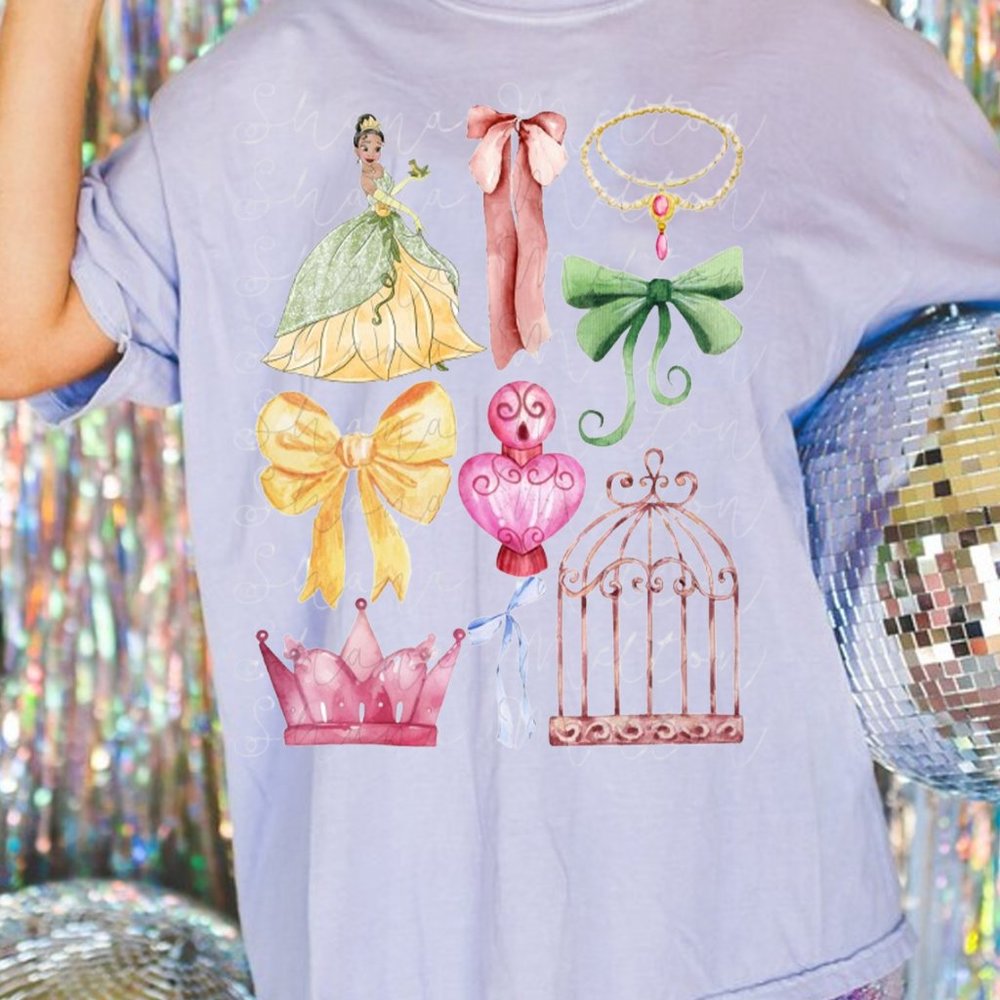Tiana Coquette | Comfort Colors Graphic Tee
